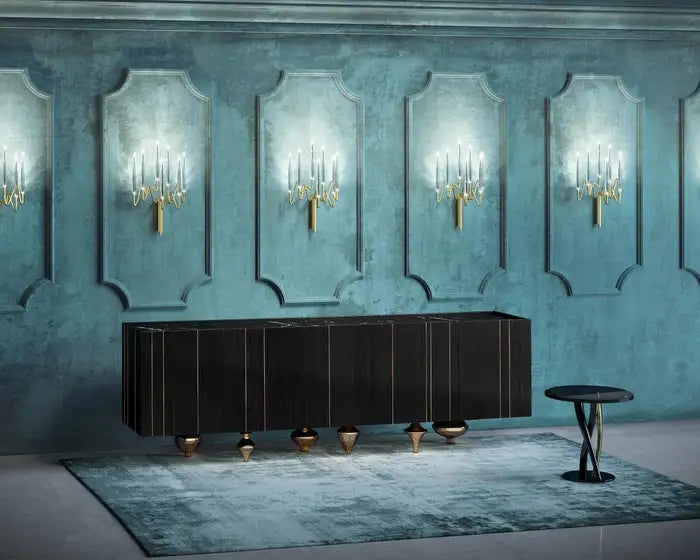 Elijah Crystal Wall Sconce 15'' 10''