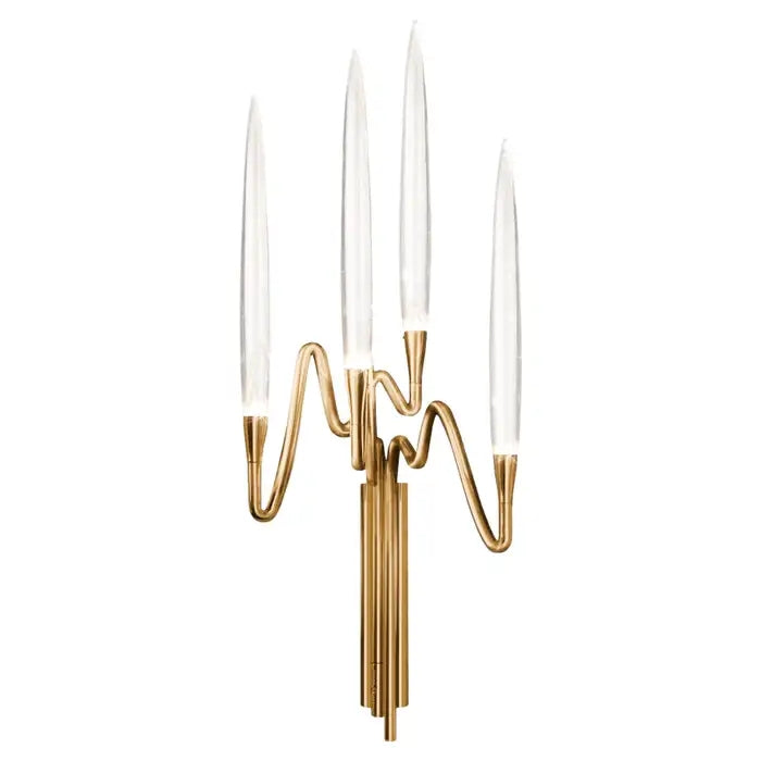 Elijah Crystal Wall Sconce 15'' 10''