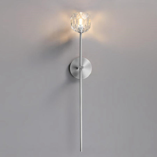 Bille De Crystal Glass Grand Wall Sconce