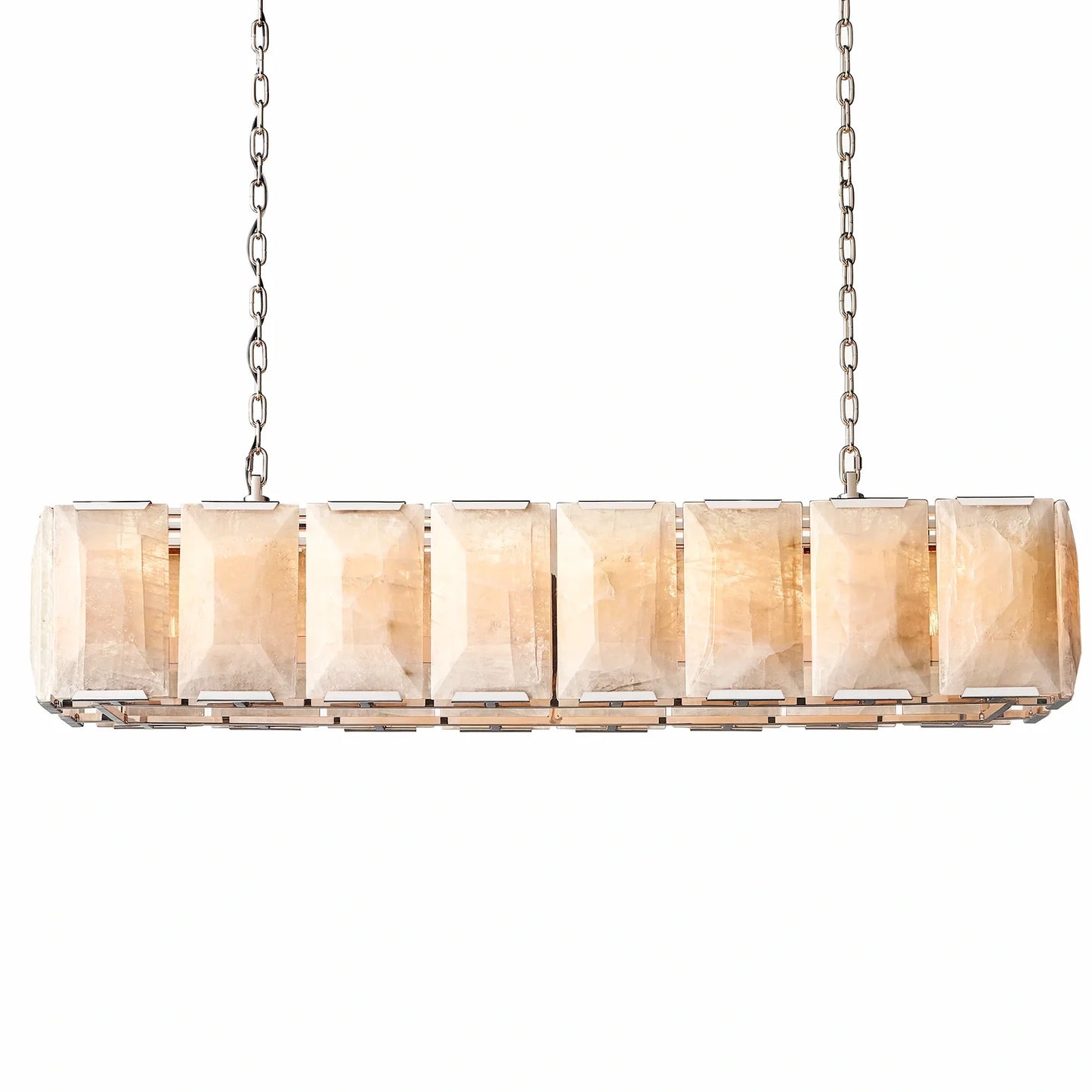 Carlow Calcite Rectangular Chandelier