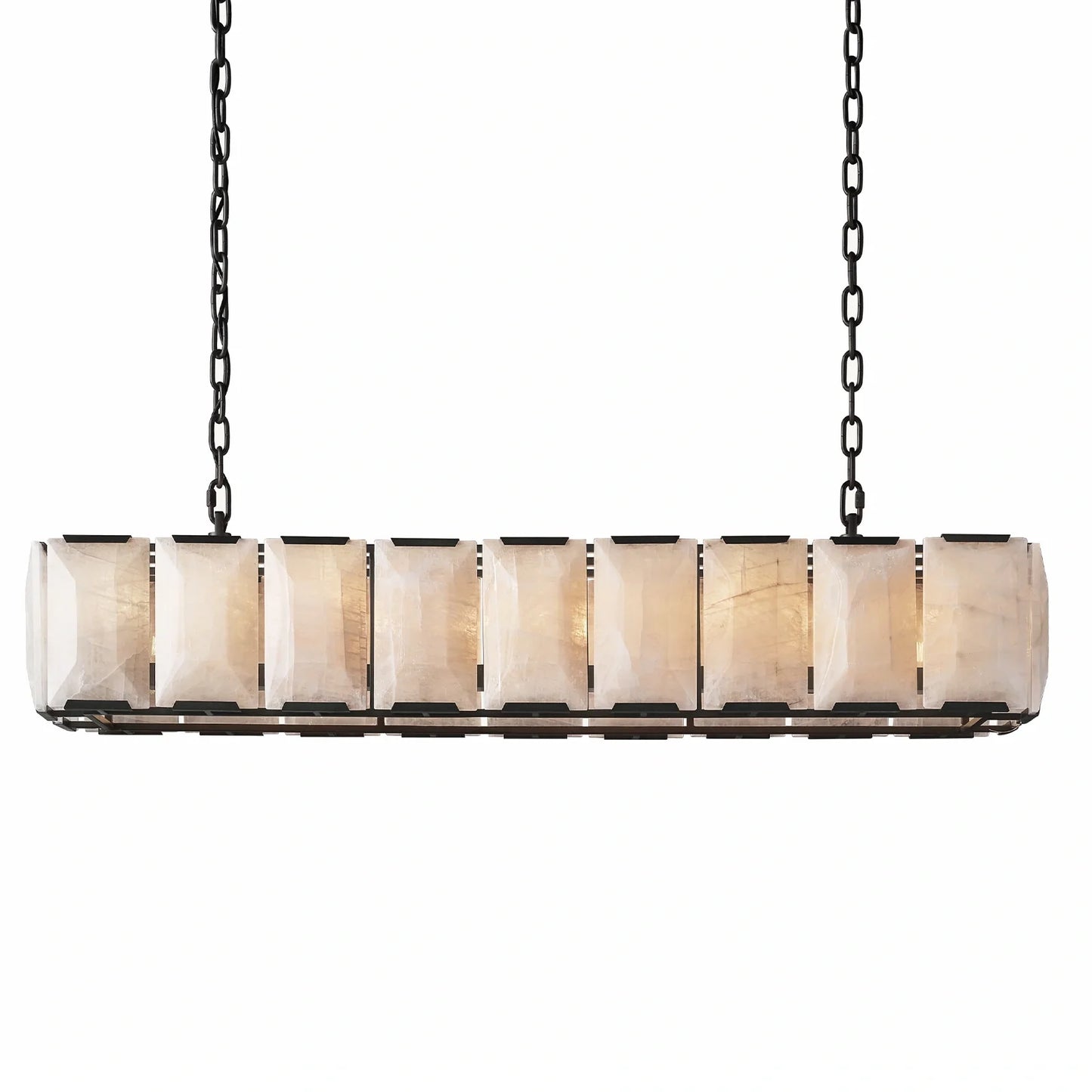 Carlow Calcite Rectangular Chandelier