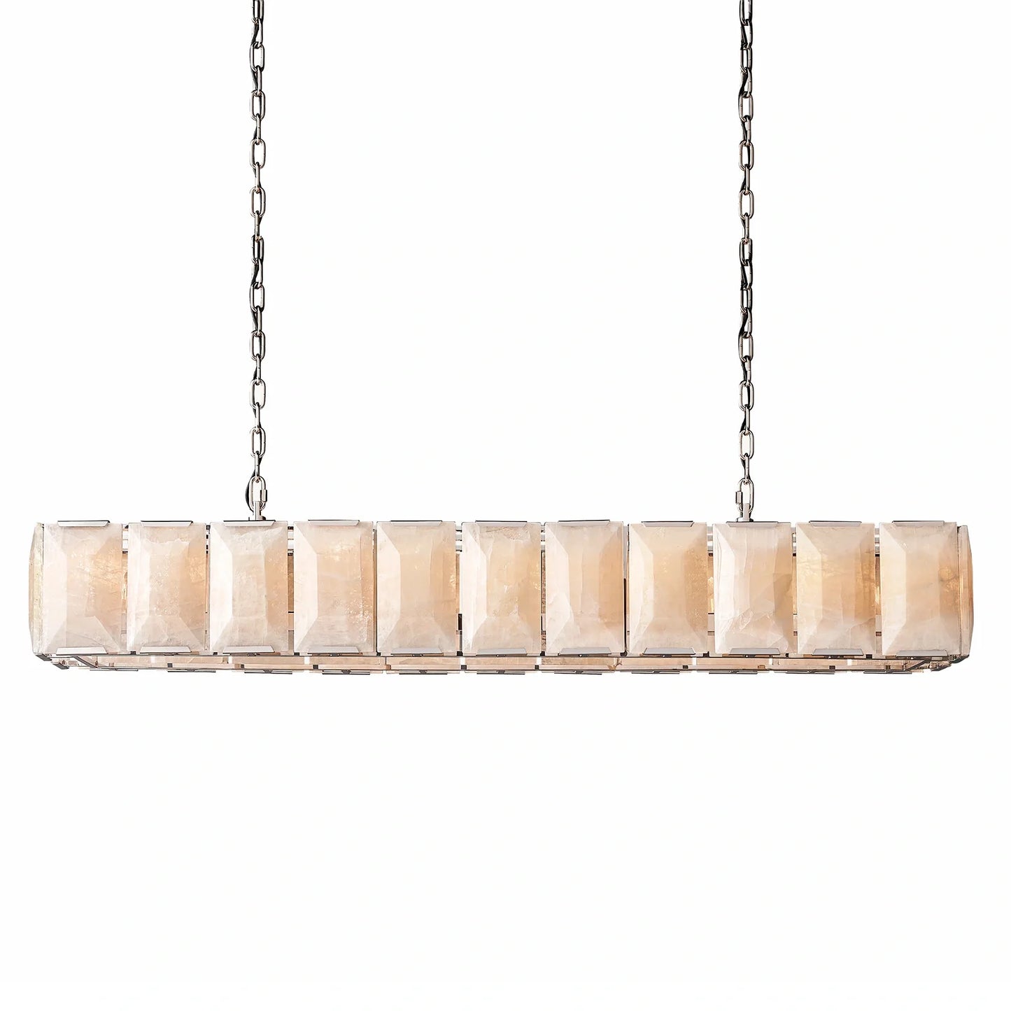 Carlow Calcite Rectangular Chandelier