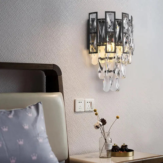 Mini Crystal Wall Sconce