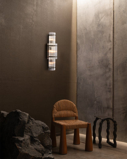 Sun Marcus Glass Grand Round Sconce