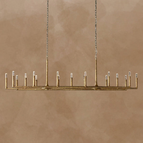 Thalen Forged Linear Chandelier