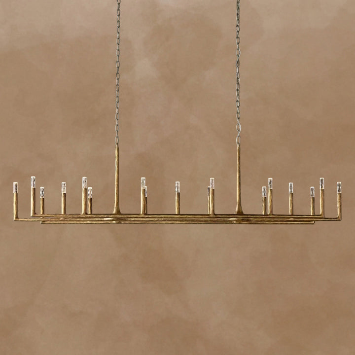 Thalen Forged Linear Chandelier