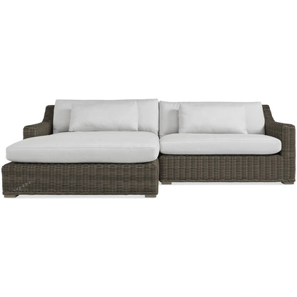 Montaul Outdoor Two-Piece Sectional in Dry Bark