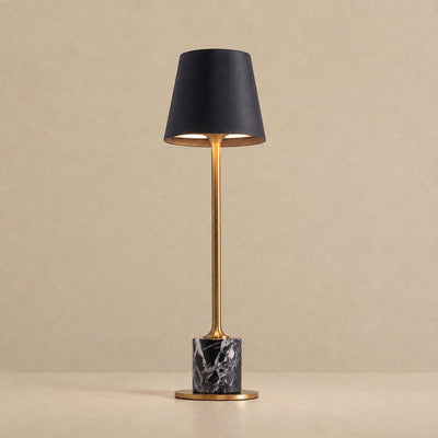 Cordless Marble-Base Rechargeable Table Lamp