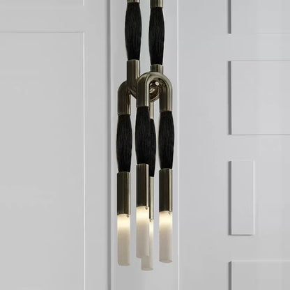 Heritage Horsehair 4-Light Pendant