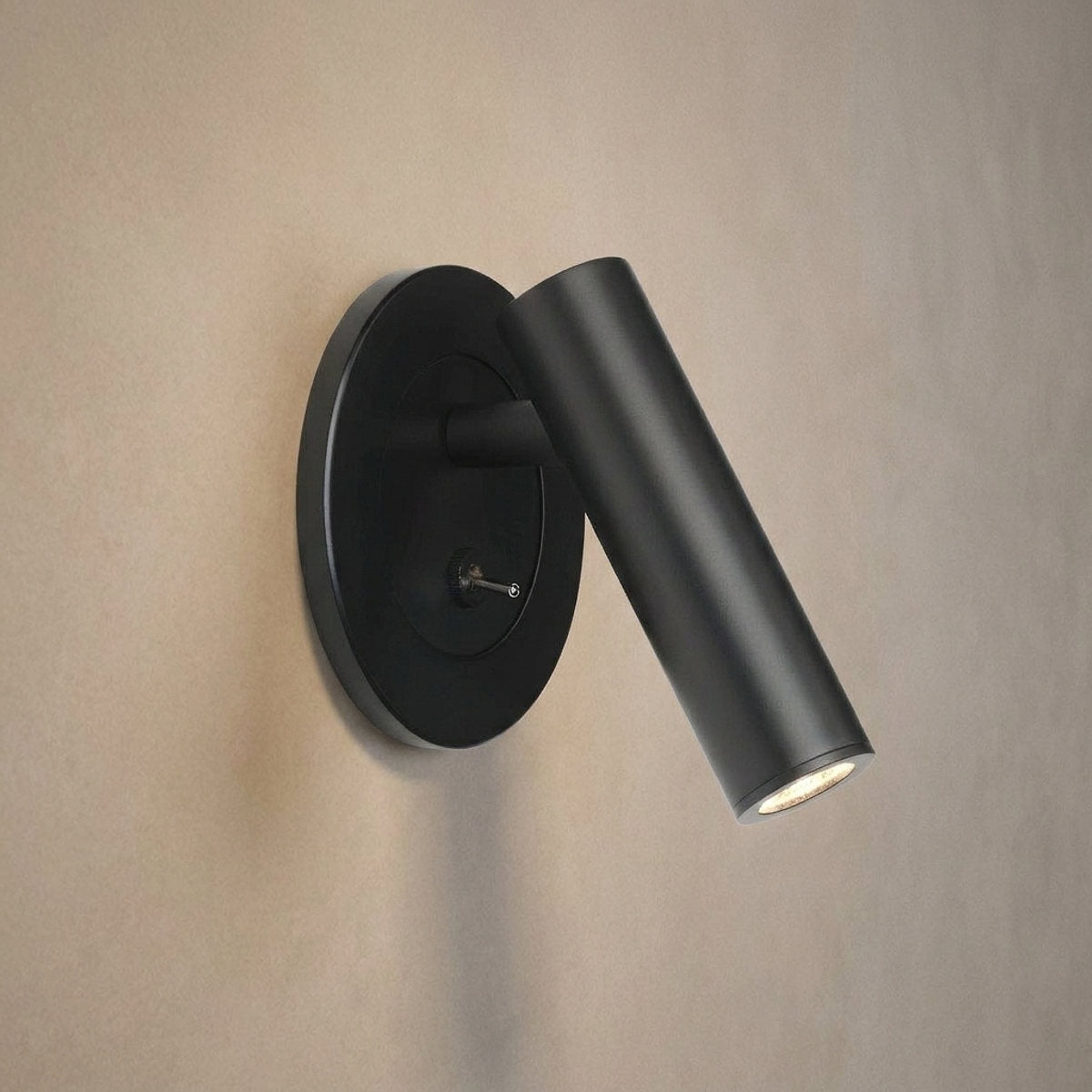Reading Wall Lamp, 3.1-Inch x H 4.3-Inch, Brushed Bronze, Warm Light for Bedroom & Living Room