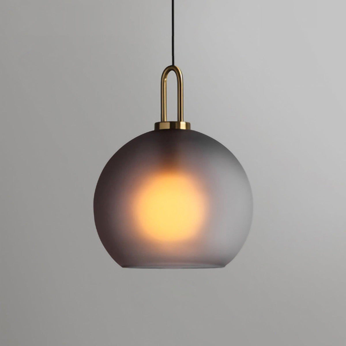 Minimalist Artisan Glass Pendant Light