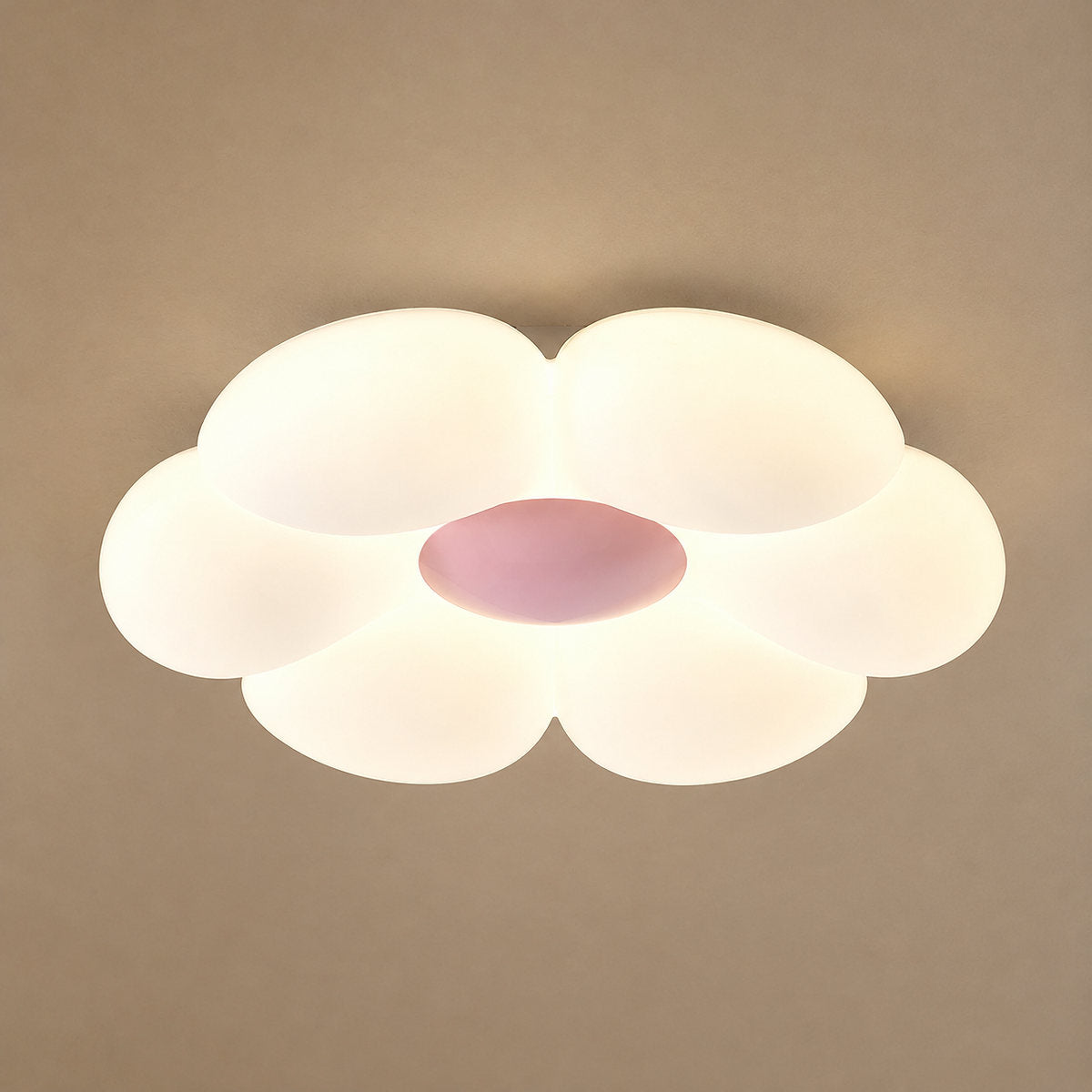 Tricolordeer Blooming Six-Petal LED Ceiling Lamp