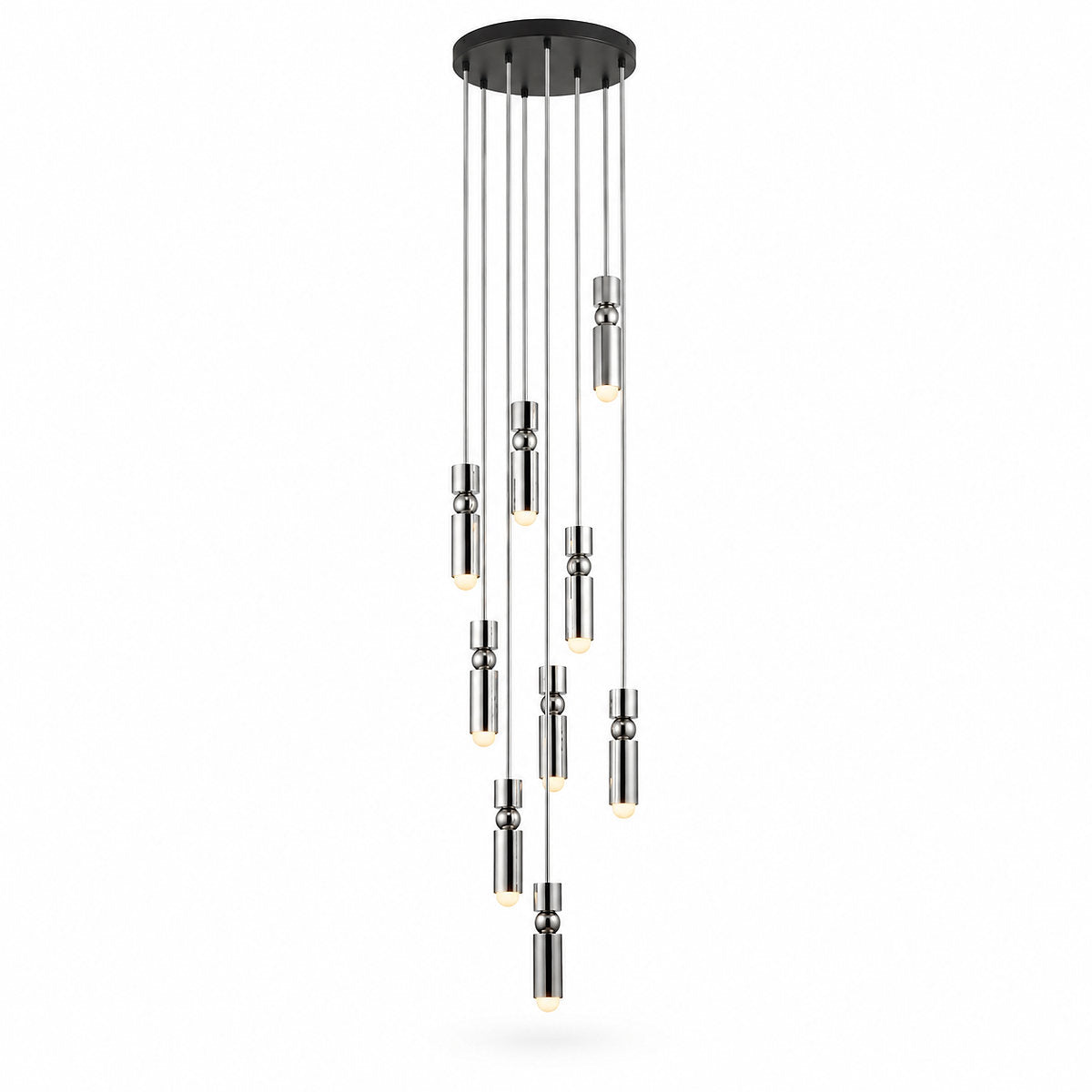 Geometric Cylinder Cluster Pendant Light