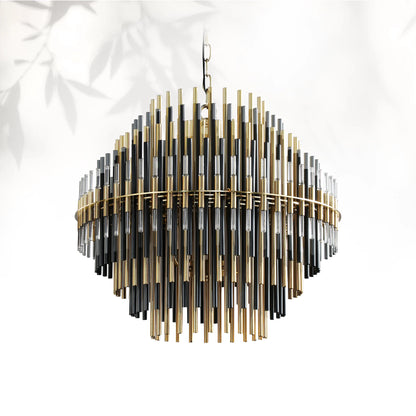 Emile Sculpture Round Chandelier