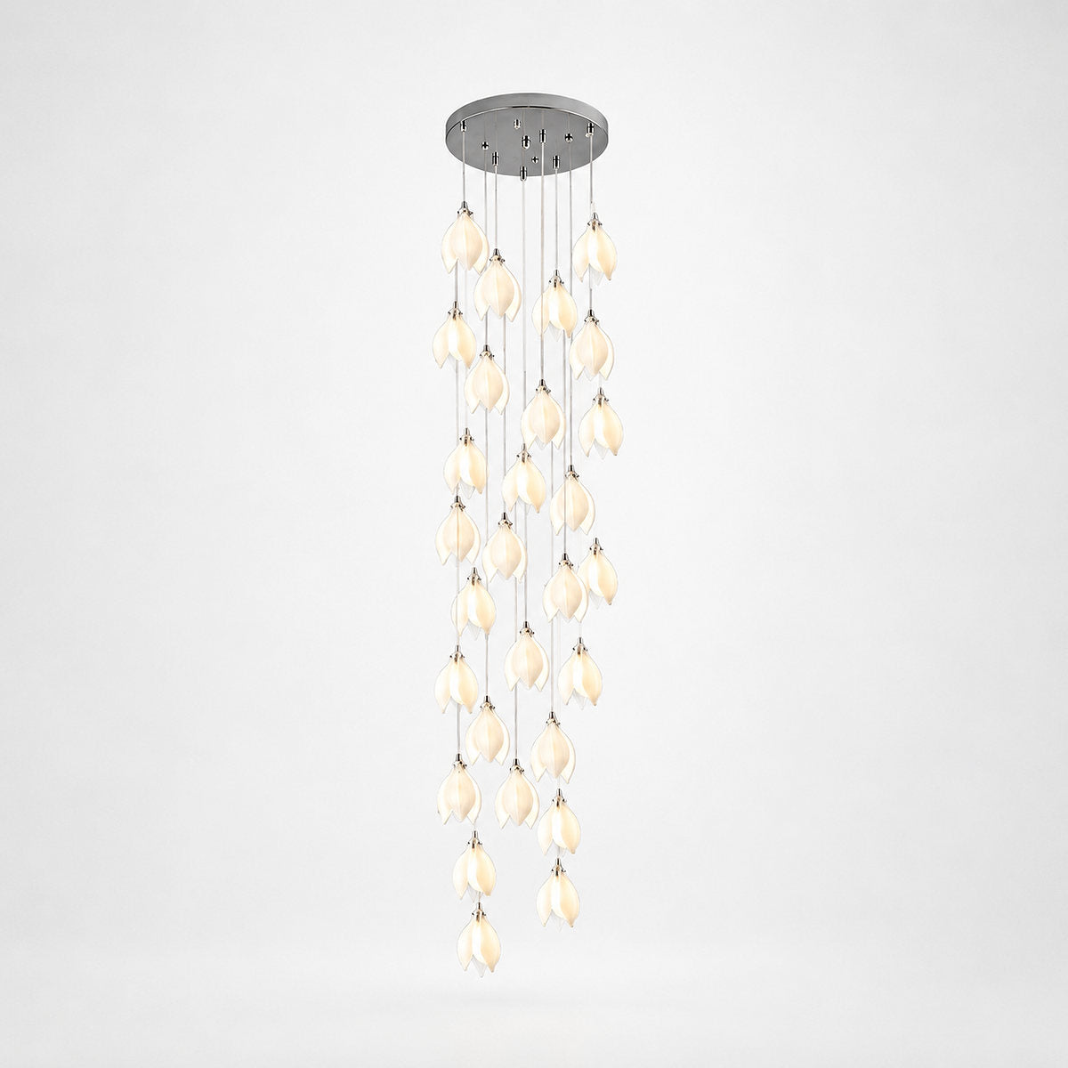 Petal Pendant Light with Versatile Configurations