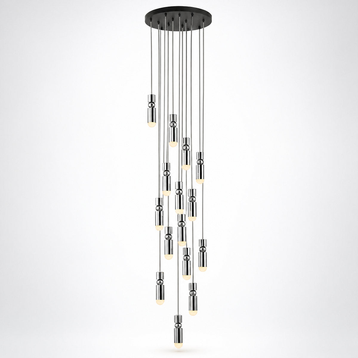 Geometric Cylinder Cluster Pendant Light