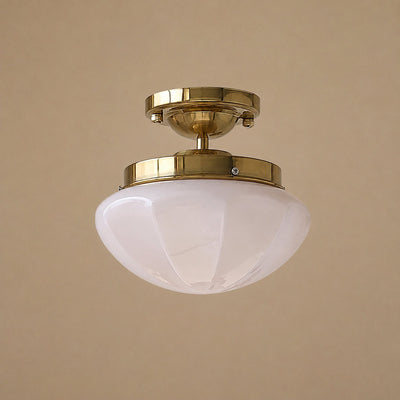 Tricolordeer Art Deco Glass Ceiling Lamp