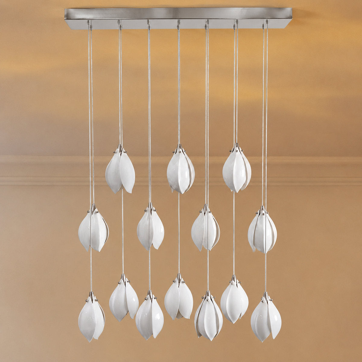 Petal Pendant Light with Versatile Configurations