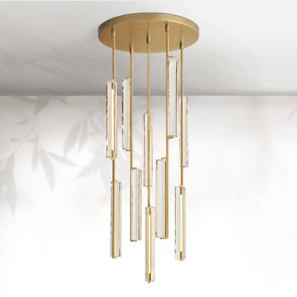 Aedubon Crystal Round Chandelier