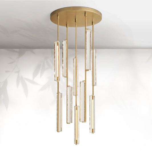 Aedubon Crystal Round Chandelier