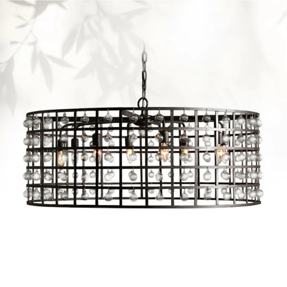 La Cage Round Chandelier 6/8/12 Light