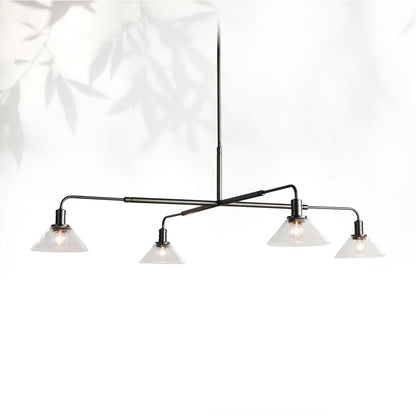 Theron Glass Round Chandelier