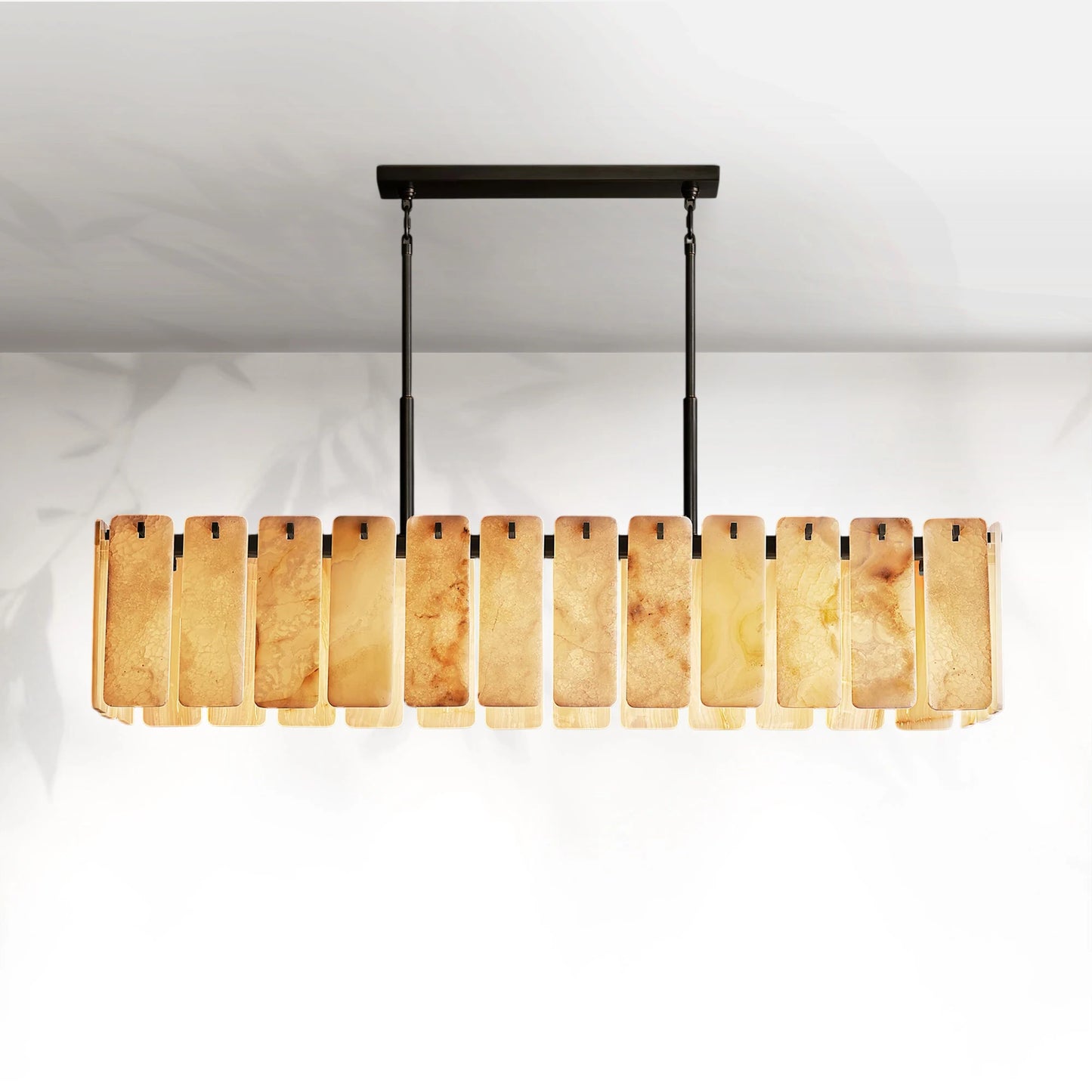 Calamete Onyx Rectangular Chandelier