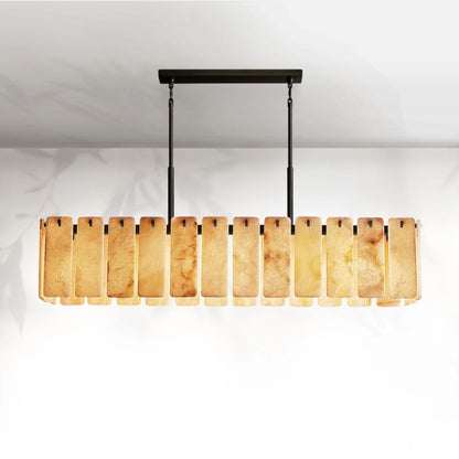 Calamete Onyx Rectangular Chandelier