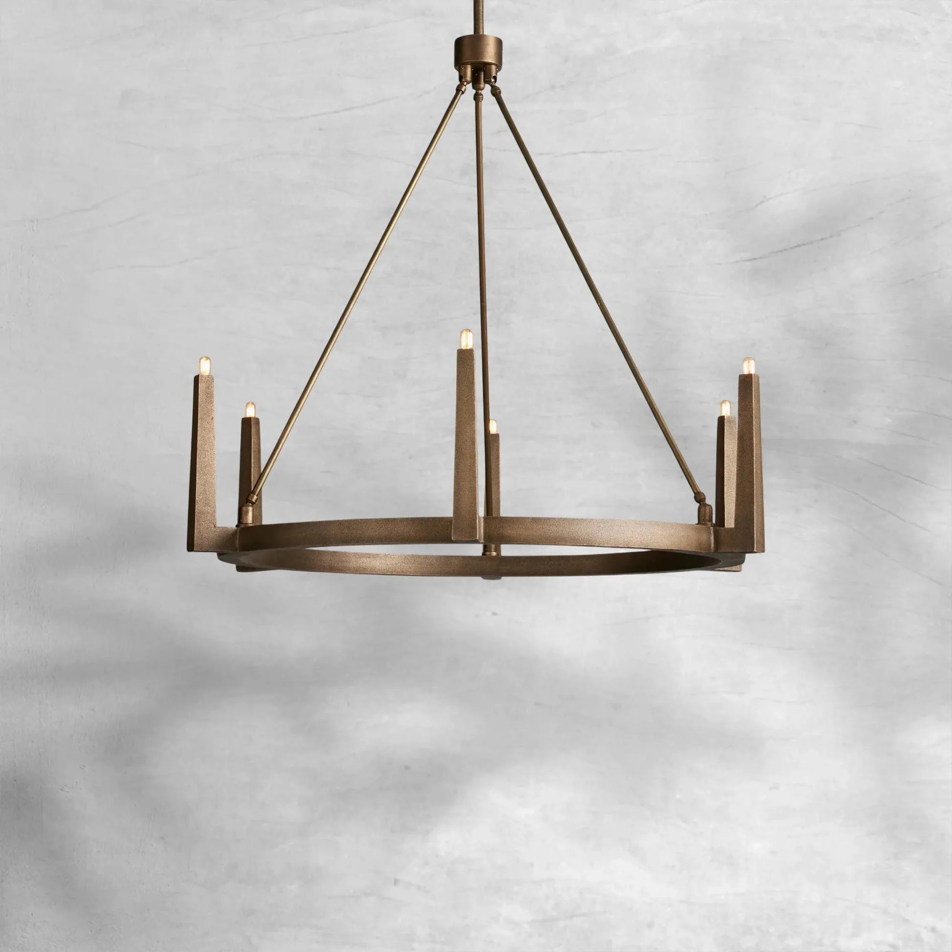 Emmet Round Chandelier 42''54''