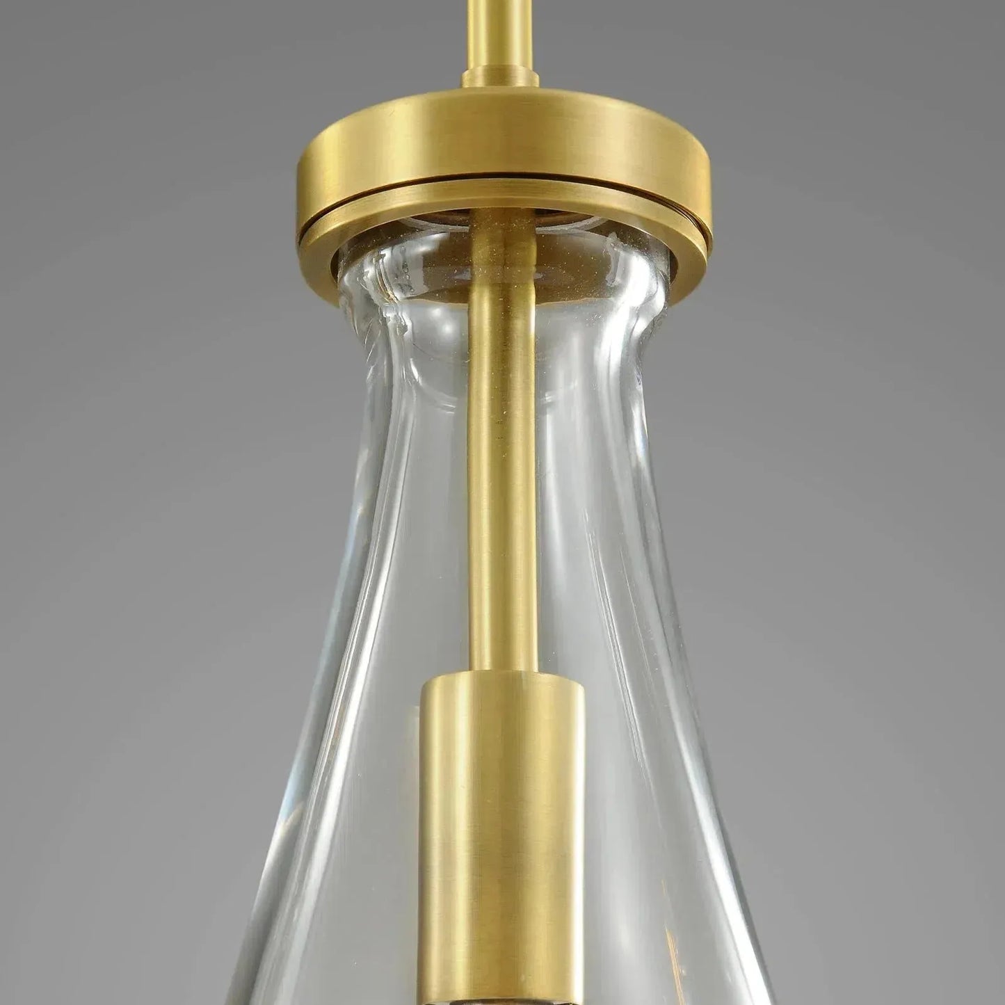 Soltaire Raindrop Round Chandelier 5 Lights 14"D