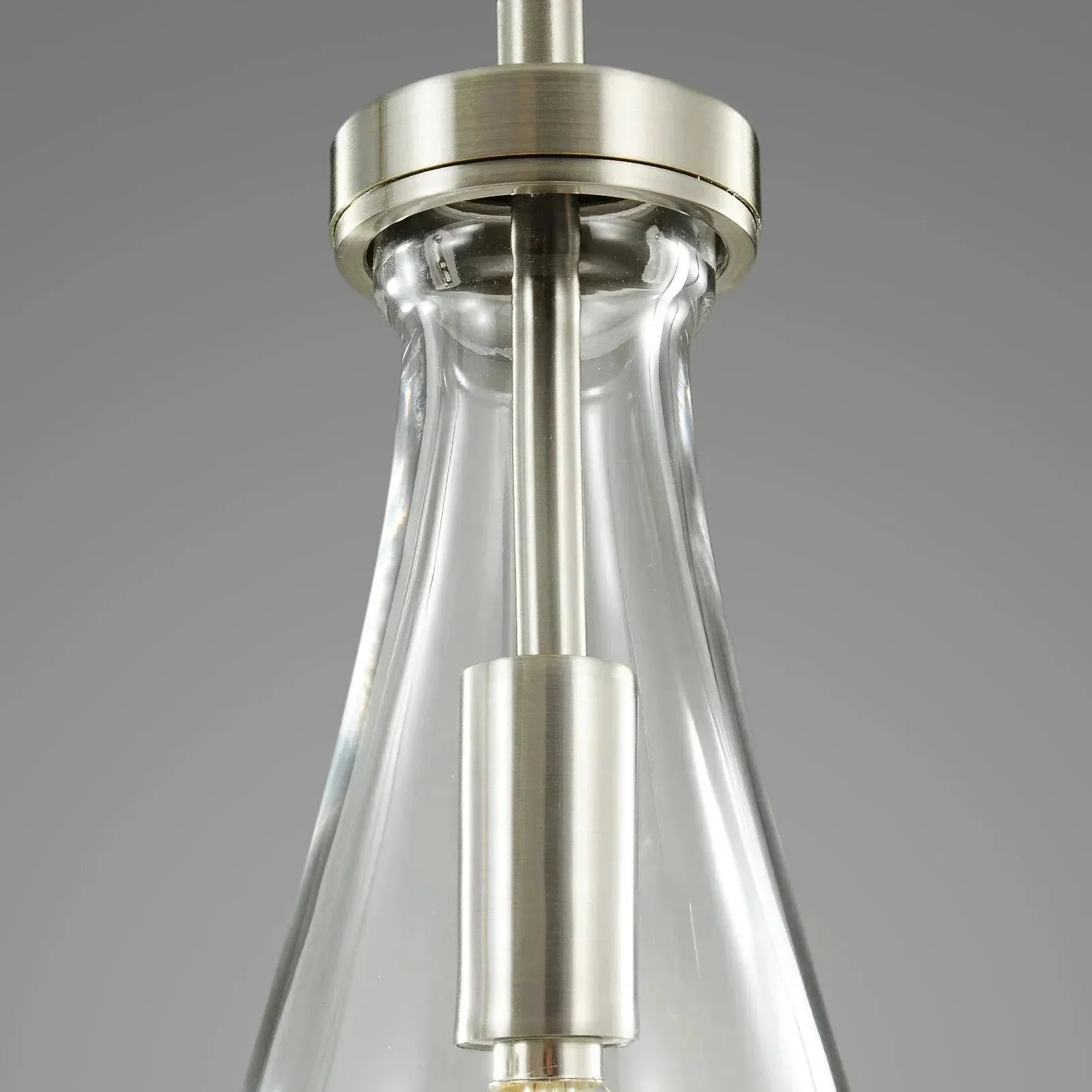 Soltaire Raindrop Round Chandelier 5 Lights 14"D