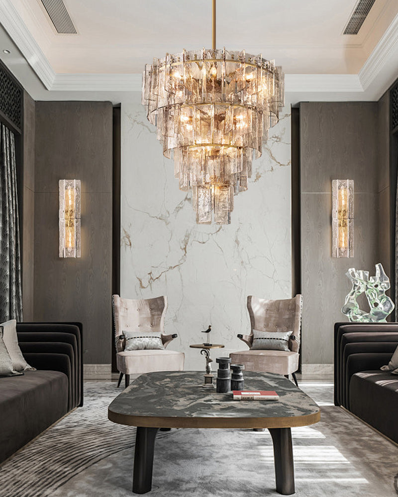 Lattico Multi-Layer Round Chandelier