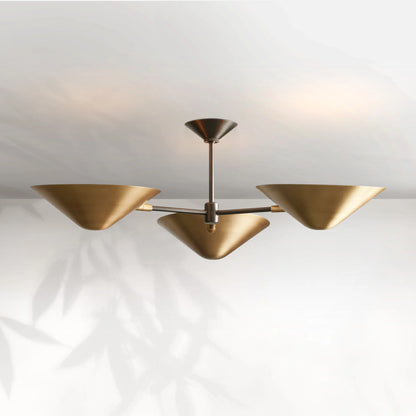 Simm 3-Light Flush Mount