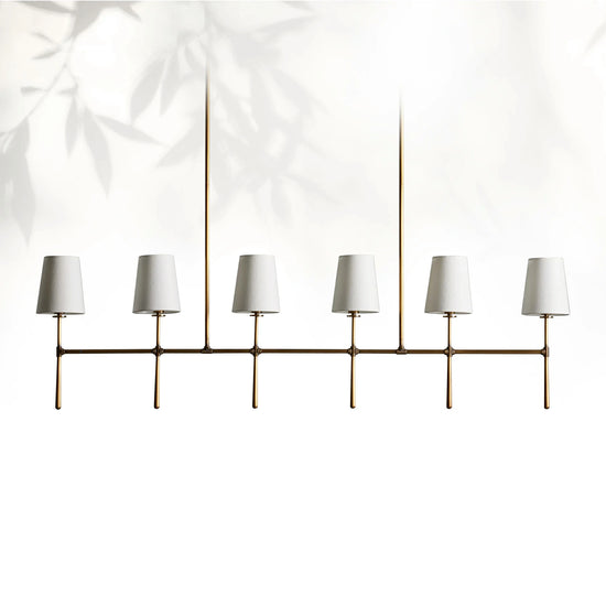 Rhodesy Linear Chandelier 5/6 Light