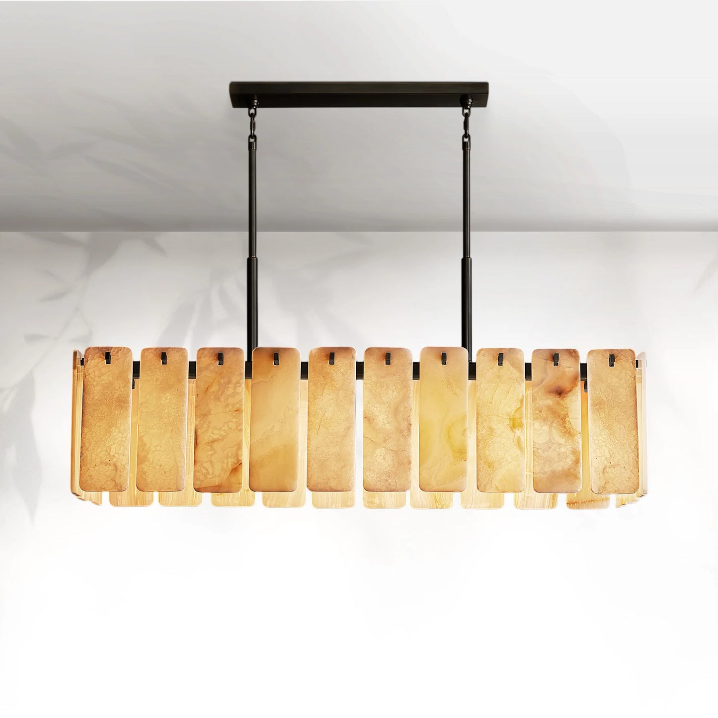 Calamete Onyx Rectangular Chandelier