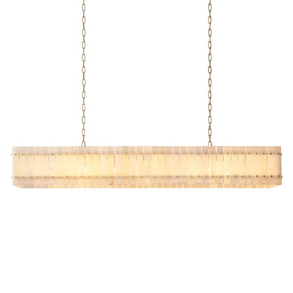 Sant Marco Alabaster Linear Chandelier