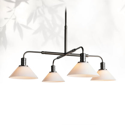 Theron Glass Round Chandelier
