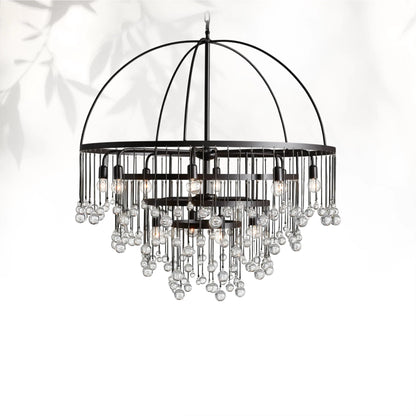 Aubray Modern Crystal Ball Chandelier