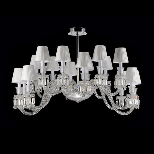 16 Lights Oval Lighting with Lampshades