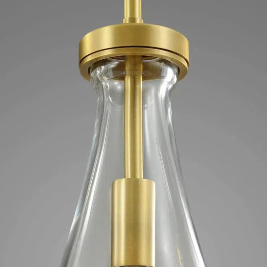 Soltaire Raindrop Linear Chandelier 5-Light 36"