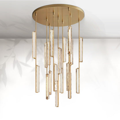 Aedubon Crystal Round Chandelier