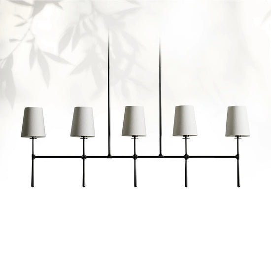Rhodesy Linear Chandelier 5/6 Light