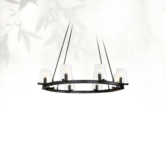 Paricia Glass Round Chandelier 36" 48" 60"
