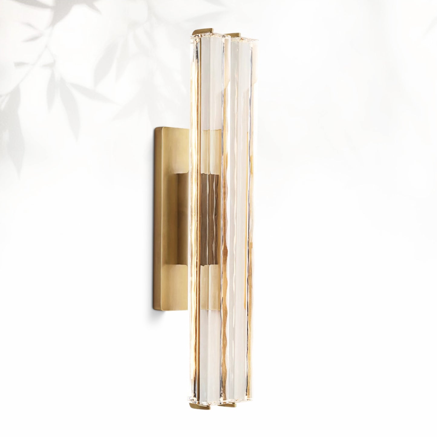 Aedubon Crystal Double Sconce