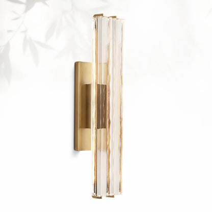 Aedubon Crystal Double Sconce