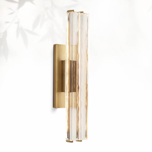 Aedubon Crystal Double Sconce