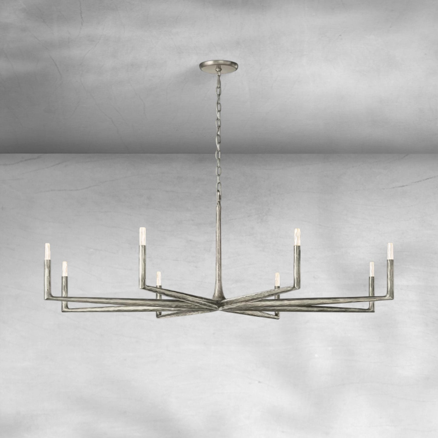 Thalen Forged Round Chandelier
