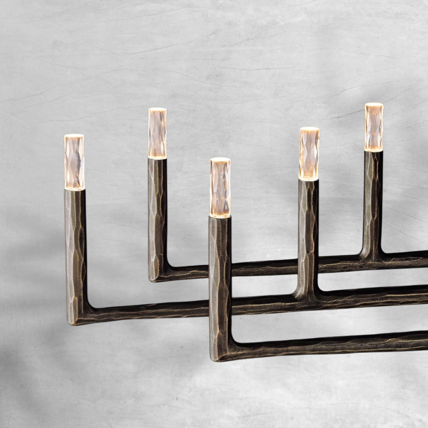 Thalen Forged Linear Chandelier