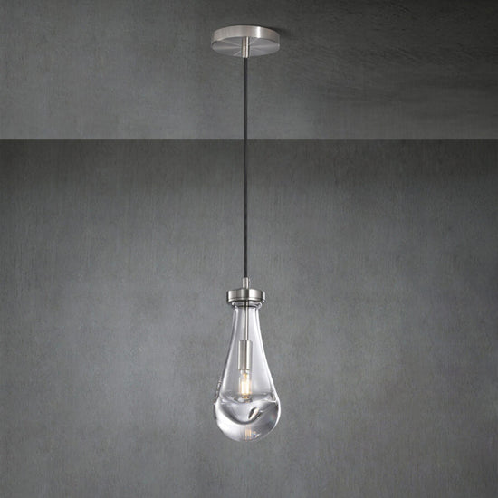 Soltaire Raindrop Pendant Light