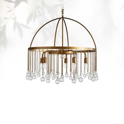 Aubray Modern Crystal Ball Chandelier